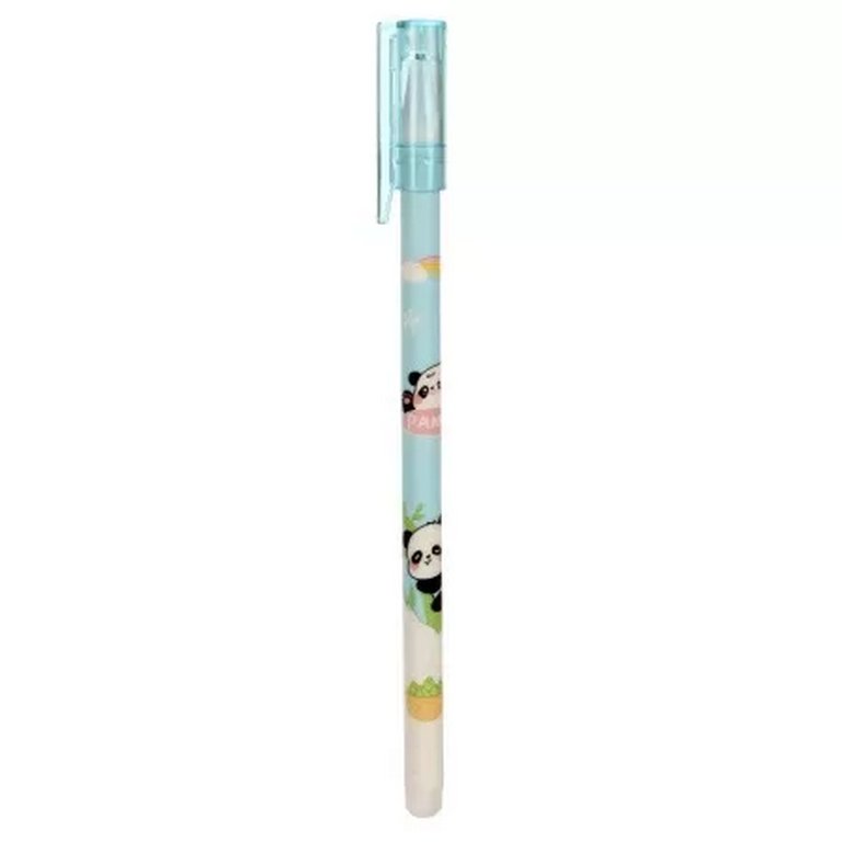 Ручка пиши-стирай гелевая "Панда" синяя 0,38мм