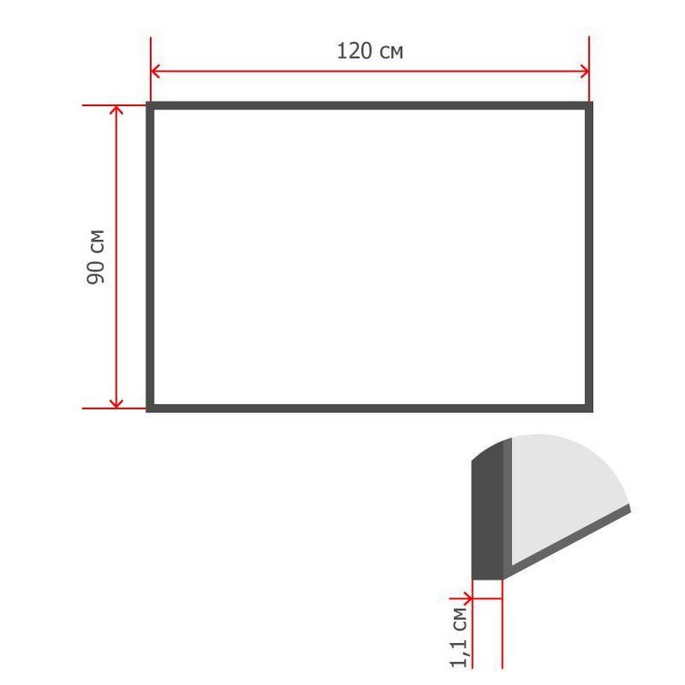 Доска пробковая  900*1200 мм алюмин. рамка Attache