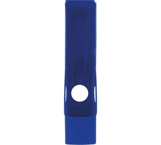 Лоток вертикальный 75 мм Стамм Лидер, синий (полипропилен)