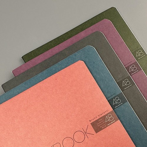 Тетрадь 48 лист кл. А5 на скрепке "MY COLOR" коралл