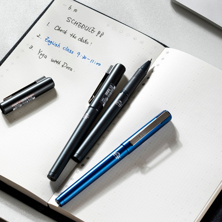 Ручка гелевая Deli Upal резин. упор 1,0мм черная (линия 0,7мм)