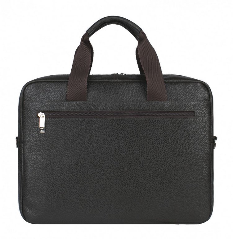 Сумка мужская Franchesco Mariscotti 36*28*7см натур. кожа Леванта, коричневая