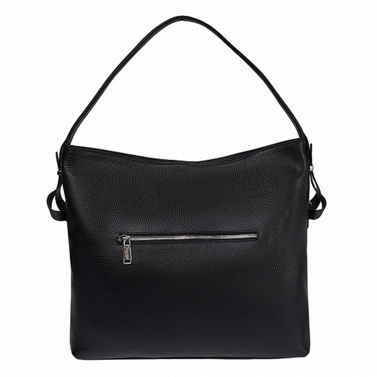 Сумка женская Dr.Koffer 35*32*15 см, нат. кожа, черная