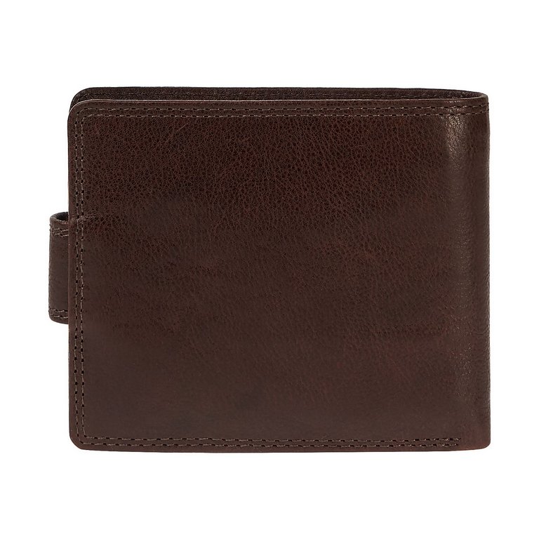 Портмоне Dr.Koffer 11*9,5 см нат. кожа, коричневый