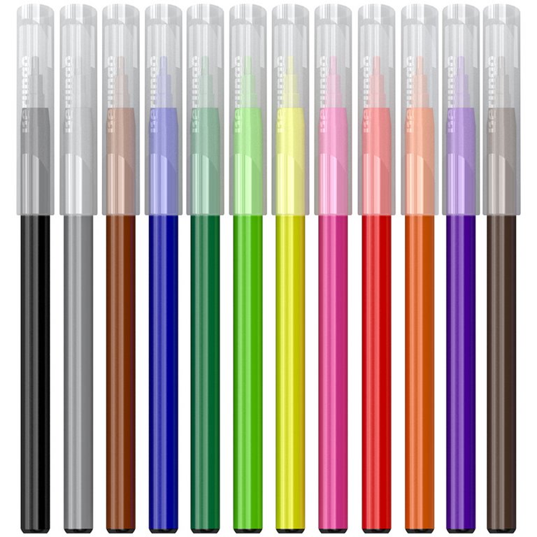 Набор фломастеров 12 цв. Berlingo "Жил-был кот"