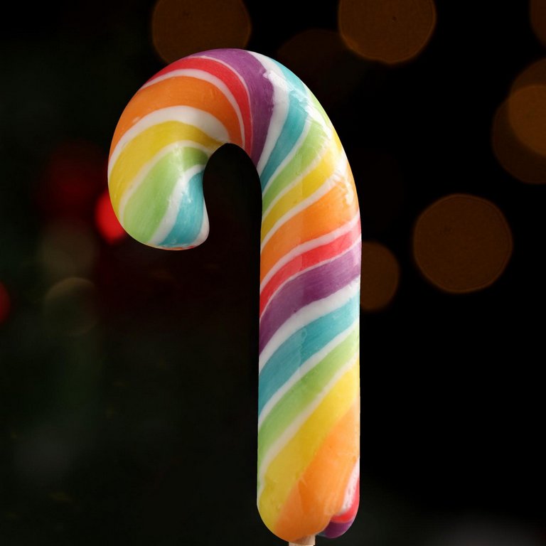 Леденец на палочке "Трость мини", на палочке 15г