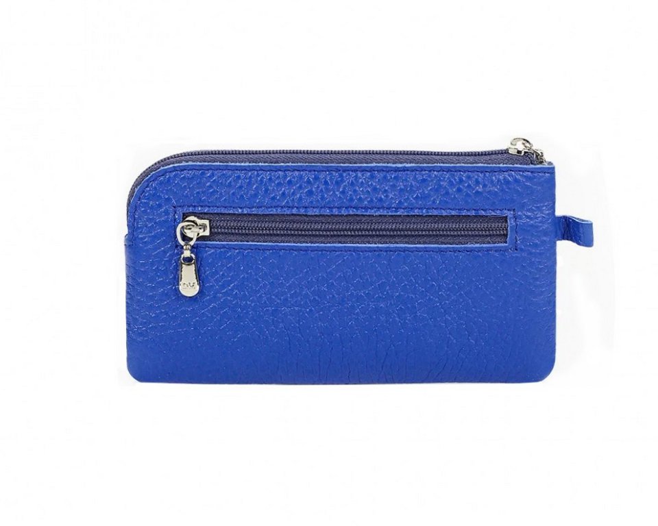 Футляр для ключей  D.Morelli "Павия-2" из нат.кожи, голубой