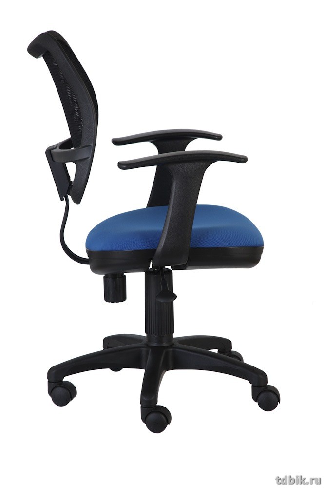 Кресло оператора Бюрократ Ch-797AXSN/26-21 (спинка сетка цв. черный, сиденье ткань цв. синий)