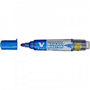 Маркер для доски Pilot многоразовый 2,5 мм синий круг.