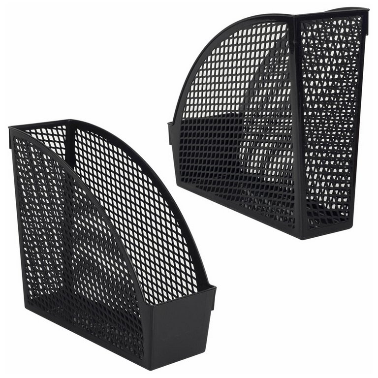 Лоток вертикальный 100 мм deVENTE "Simple" черный