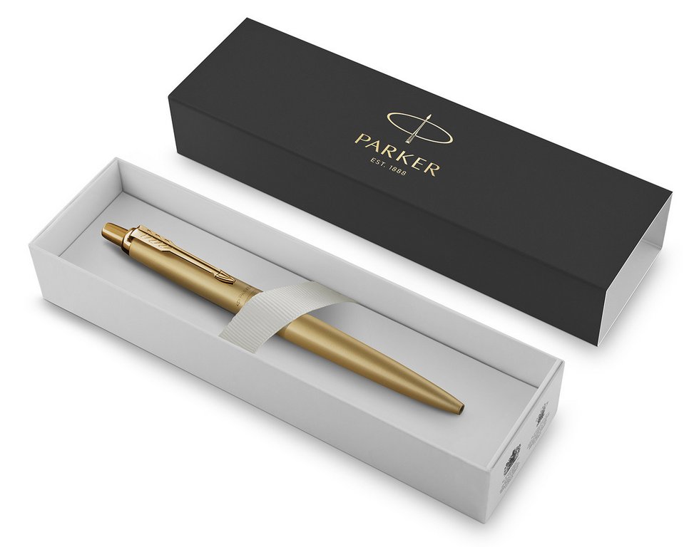 Ручка шариковая Parker Jotter Monochrome XL золотистый M