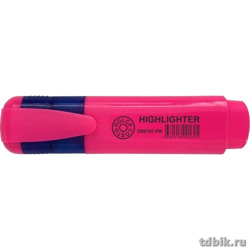 Текст-маркер DOLCE COSTO 1-5мм розовый