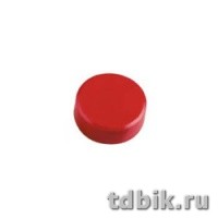 Магниты диаметр 30 мм  (1 шт) красный HEBEL