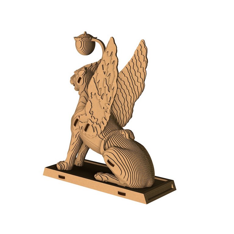 Сборная модель из гофрокартона "Петербургский Грифон" 144 дет., 6+, 5cult