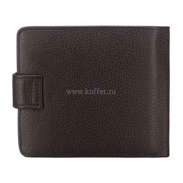 Портмоне Dr.Koffer 10*12,5см, нат. кожа, коричневый