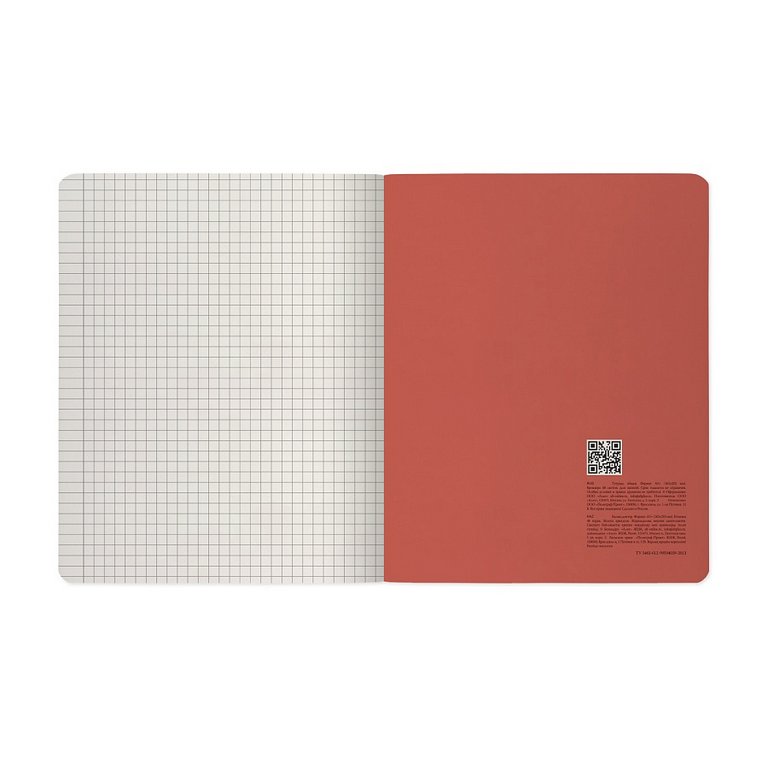 Тетрадь 48 лист кл. А5 на скрепке "MY COLOR" коралл