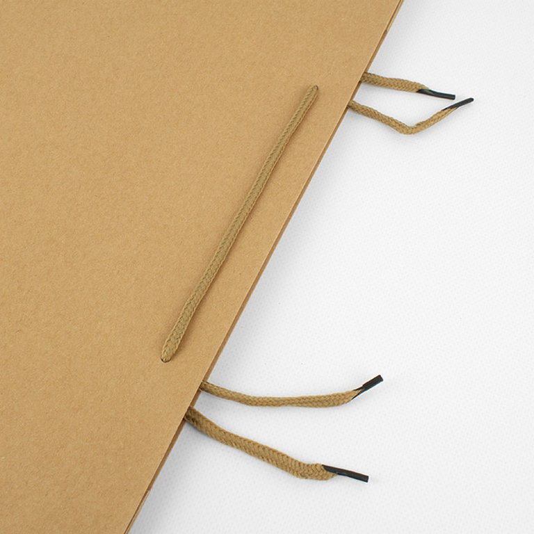 Пакет бумажный горизонтальный 41*31см крафт