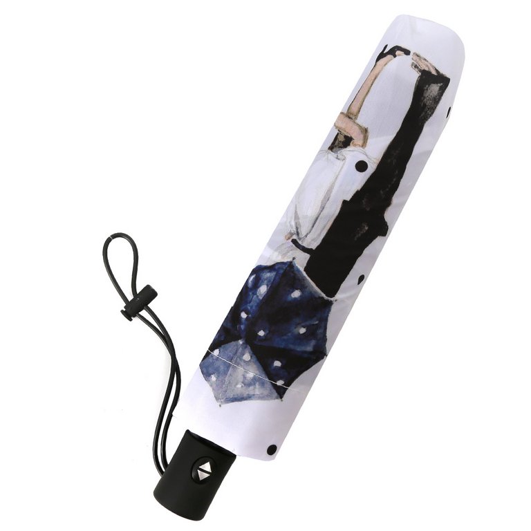 Зонт женский суперавтомат Fabretti, мини , 3 сложения, эпонж