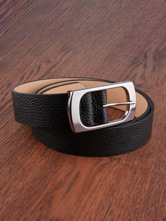 Ремень Alliance нат. кожа,  ширина 40мм, черный