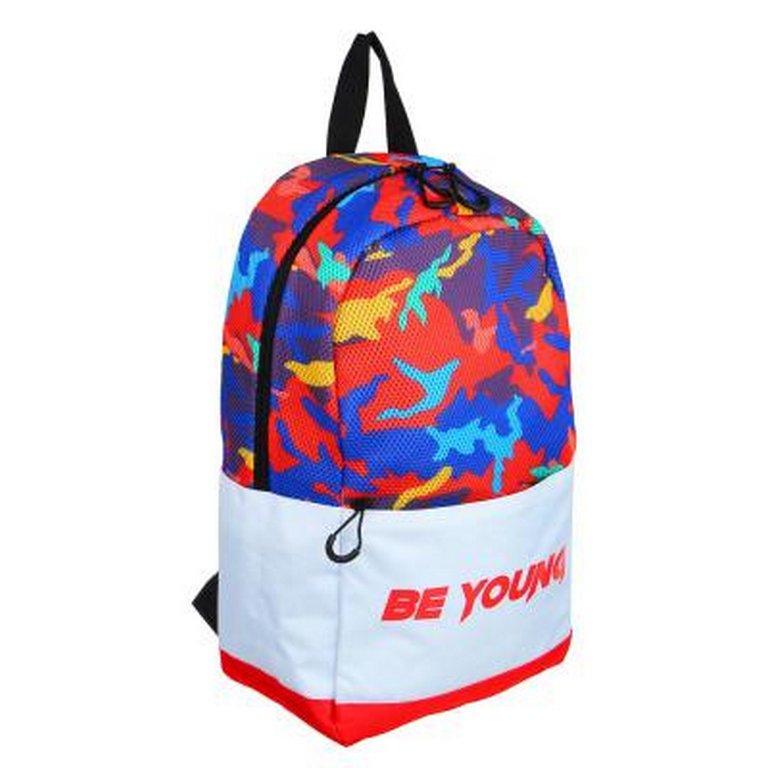 Рюкзак молодежный универсальный "Be young. Камуфляж" 44*24,5*14см