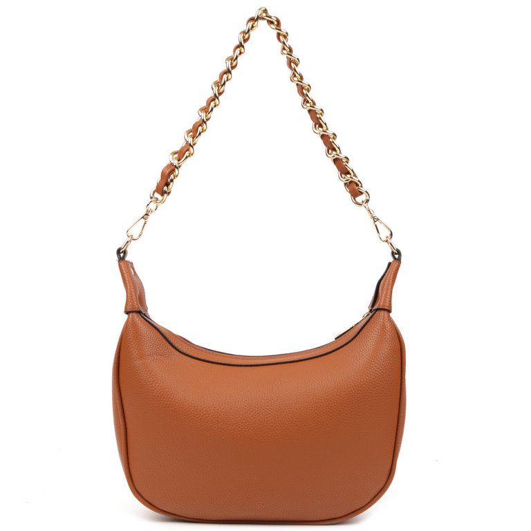 Сумка женская FABRETTI 29х21х8 см, искусст. кожа, бежевый