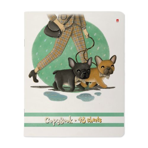 Тетрадь 48 лист кл. А5 на скрепке "ГОРОДСКАЯ ПРОГУЛКА"