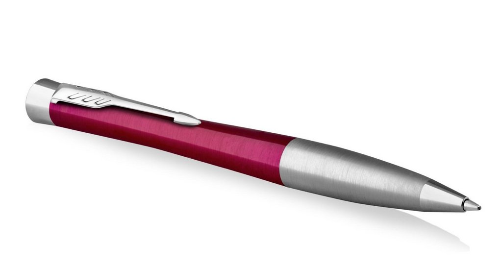 Ручка шариковая Parker Urban Twist Vibrant Magenta CTсиняя (нерж.сталь)