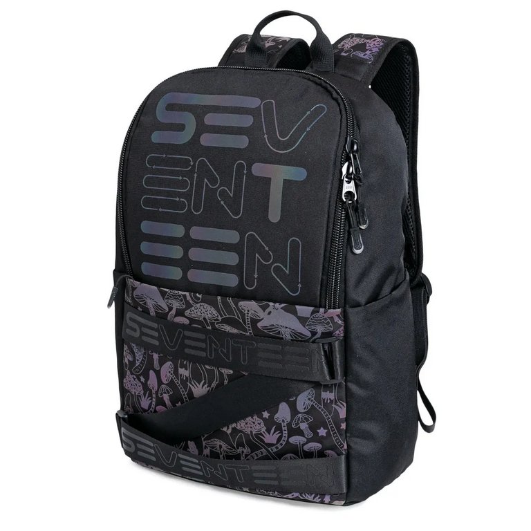 Рюкзак молодежный универсальный Seventeen "Грибы" 42*29*16 см