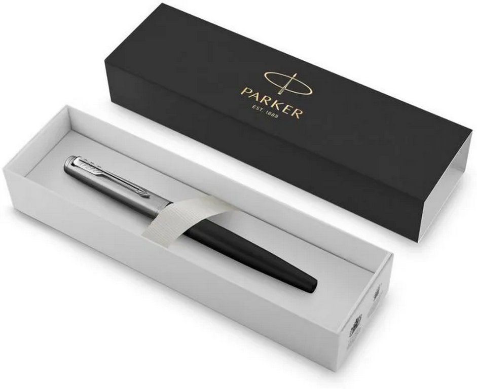 Ручка перьевая Parker Jotter Core F63 Bond Street Black CT M
