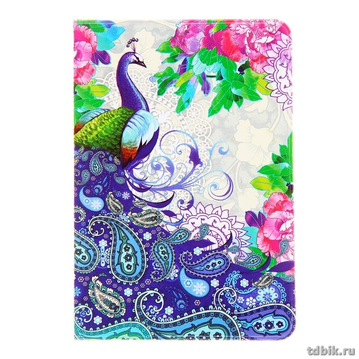 Обложка для паспорта "Павлины" ПВХ  13,2*18,6