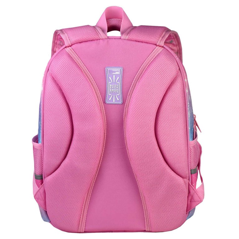 Рюкзак каркасный для девочки Феникс+ "ВОЛШЕБНЫЙ ПОНИ" 27,5*37,5*14,5 см, розовый/голубой