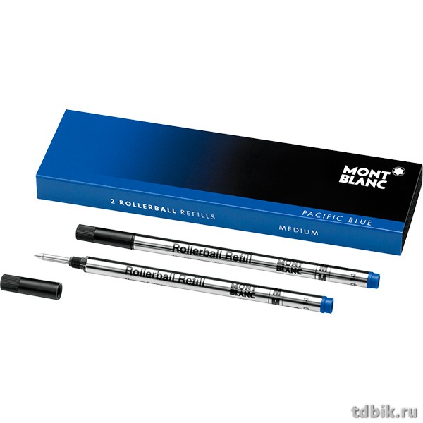 Стержень роллер 114мм Montblanc Rollerball Refill M, синий