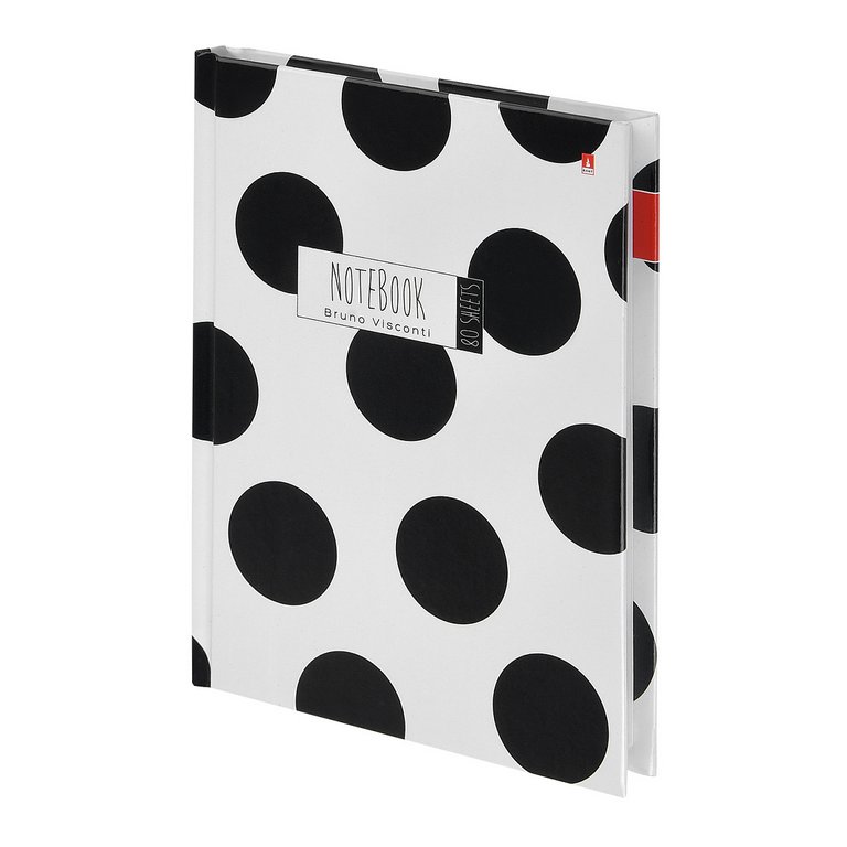 Бизнес-блокнот А6  80л., 110*145 мм, Альт "BLACK&WHITE.NEW"