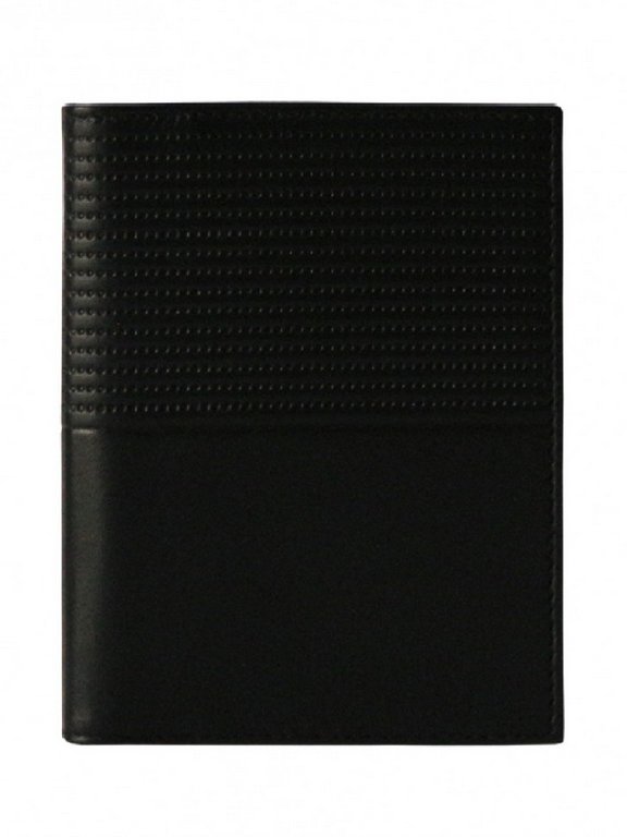 Обложка для паспорта Borasco "Hermes" нат. кожа, черная