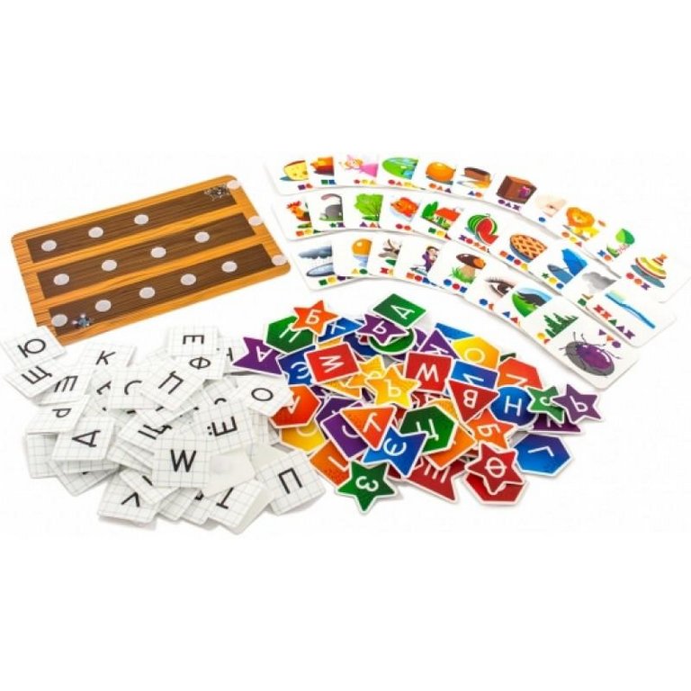 Игра обучающая  Буквы с липучками "Интерактивная Азбука" 3+ Pic'nMix