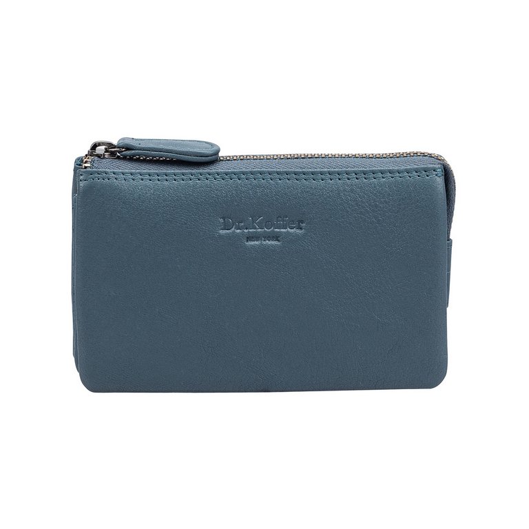 Футляр для ключей Dr.Koffer 8*13см, голубой