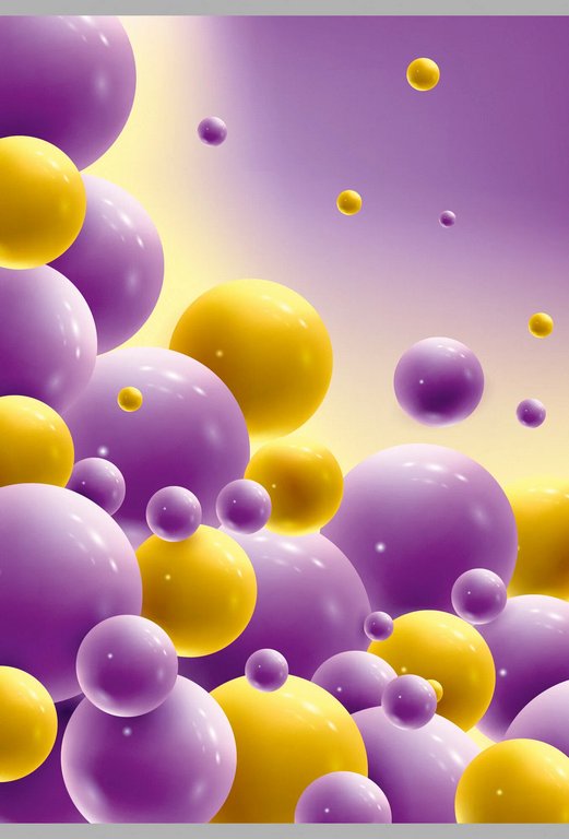 Тетрадь 80 лист кл. А4 на скрепке "Шарики"