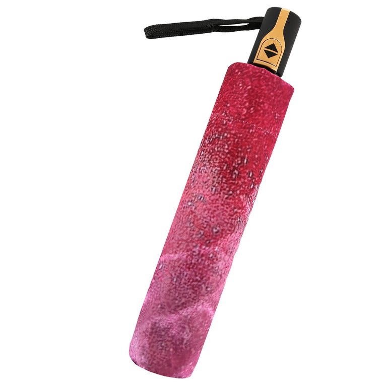 Зонт женский суперавтомат Fabretti, облегченный, 3 сложения, сатин