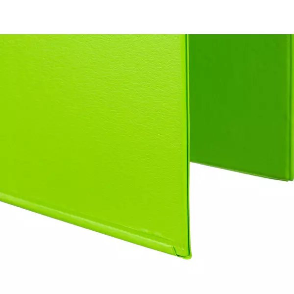 Папка-регистратор А4 70мм Bantex пл. карман на торце, в пленке ПВХ лайм