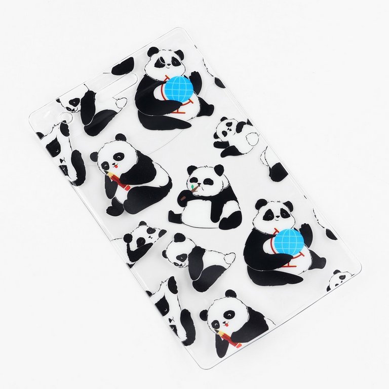 Чехол для бейджа "Панда" 6,1*10,4 см