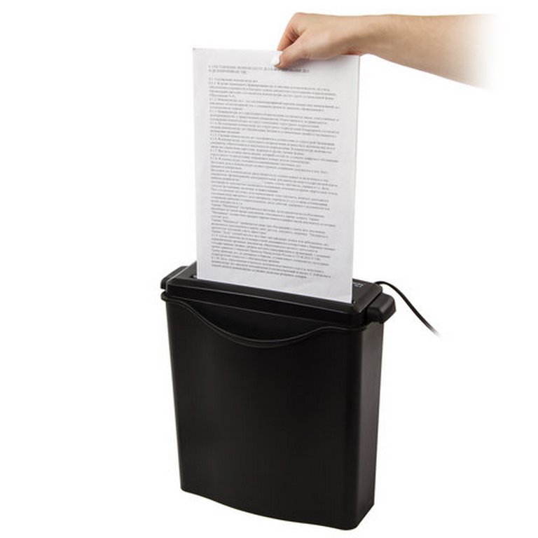 Шредер Brauberg S6-S (фрагменты 8мм, 6 лист, 7,5 литр., ур-нь секретности 1)