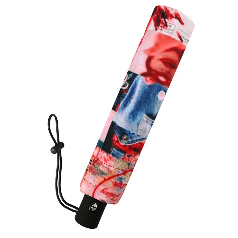 Зонт женский суперавтомат Fabretti, мини , 3 сложения, эпонж