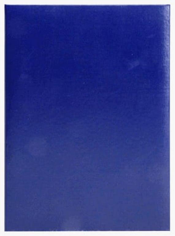 Папка адресная без тиснения обложка бумвинил, цвет синий