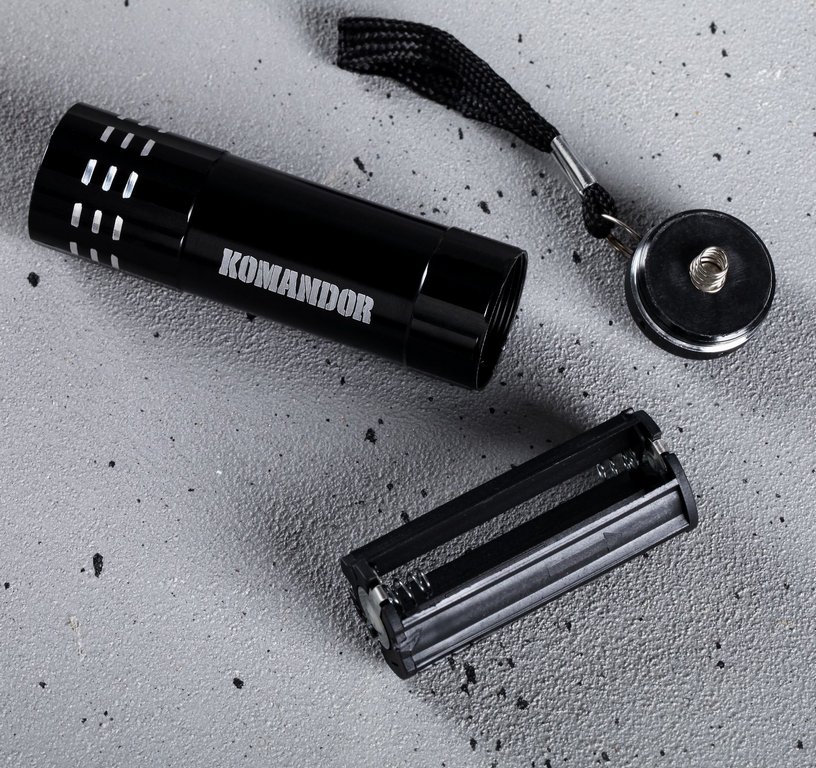 Походный набор "Рождён для покорения вершин" кружка 170 мл, фонарик