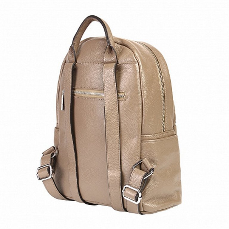 Рюкзак женский Jane's Story хаки, нат.кожа