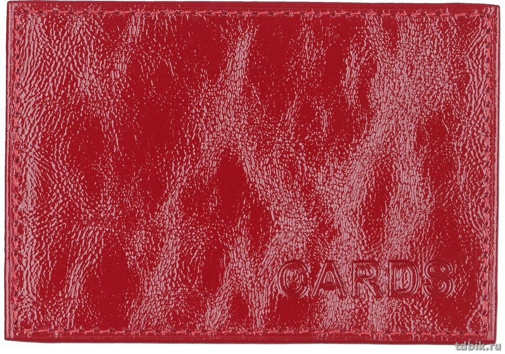Обложка для проездного билета Faetano "Наплак", цвет красный