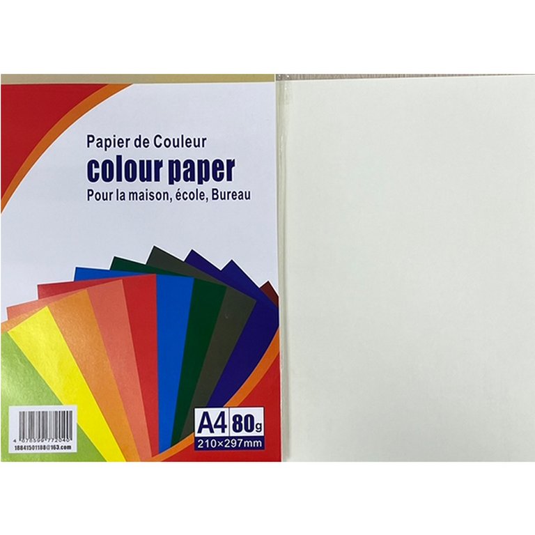 Бумага Color Paper 80 А4, 100 лист/уп, слоновая кость