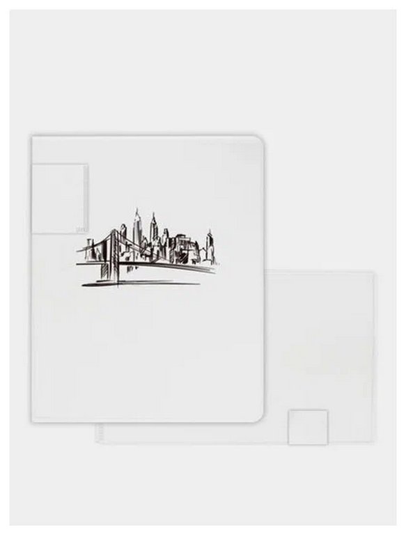 Папка А3 20 прозр.вклад., пластик 0,30 мм "ЭСКИЗ" Феникс+