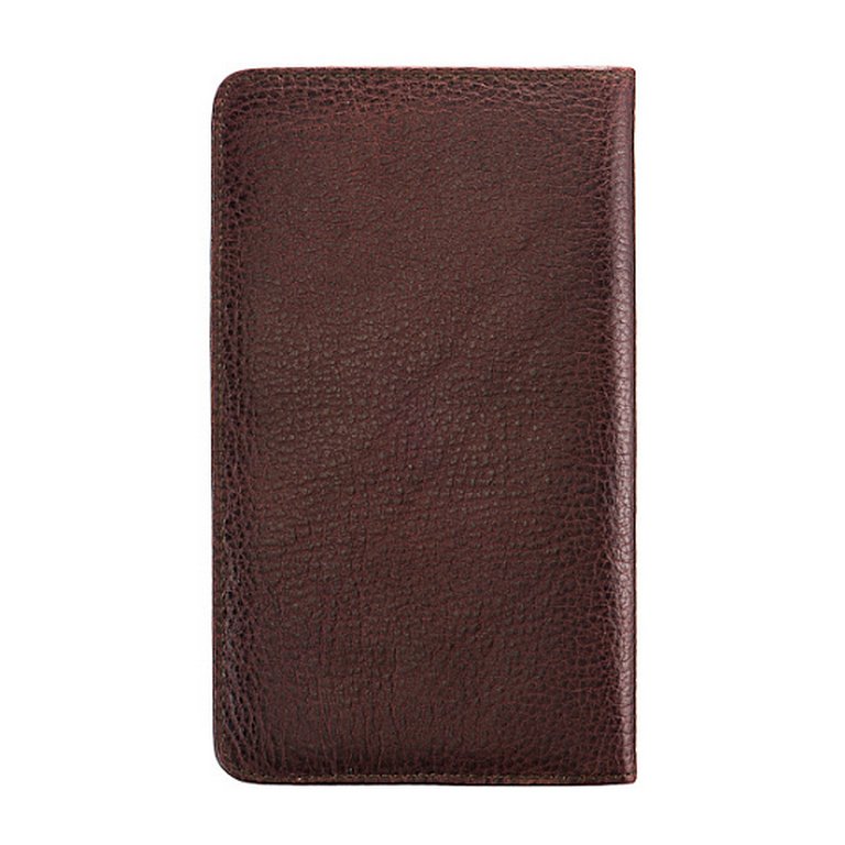 Визитница Dr.Koffer 20,5*12см на 72 визитки, коричневая