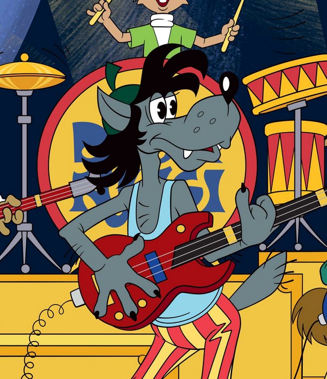 Сборная модель из гофрокартона "Волк Союзмультфильм" h=19см, 159 дет., 6+, 5cult